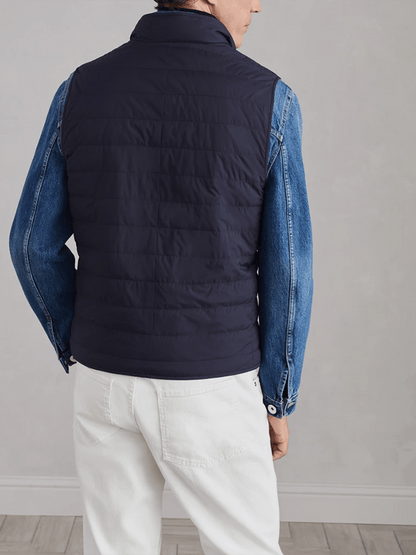 Men's Vintage Pleated Cotton Casual Cotton Vest