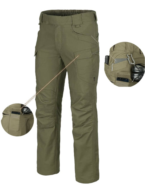 Men's outdoor multi-pocket functional training waterproof and tear-proof overalls