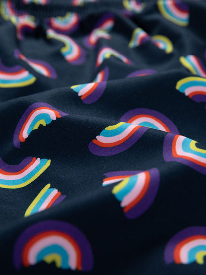 Rainbow Print Swim Shorts