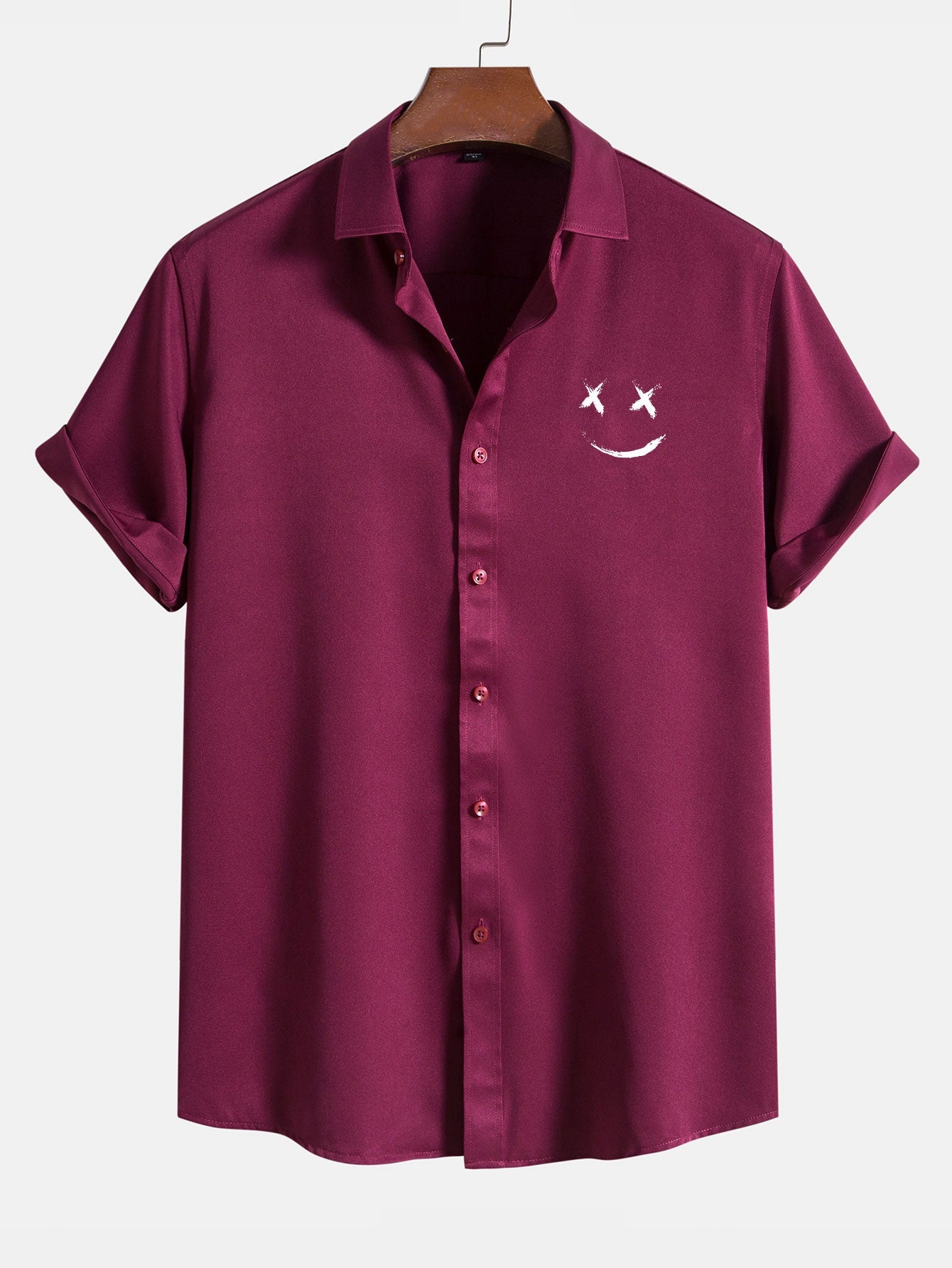 Smile Face Graphic Shirts