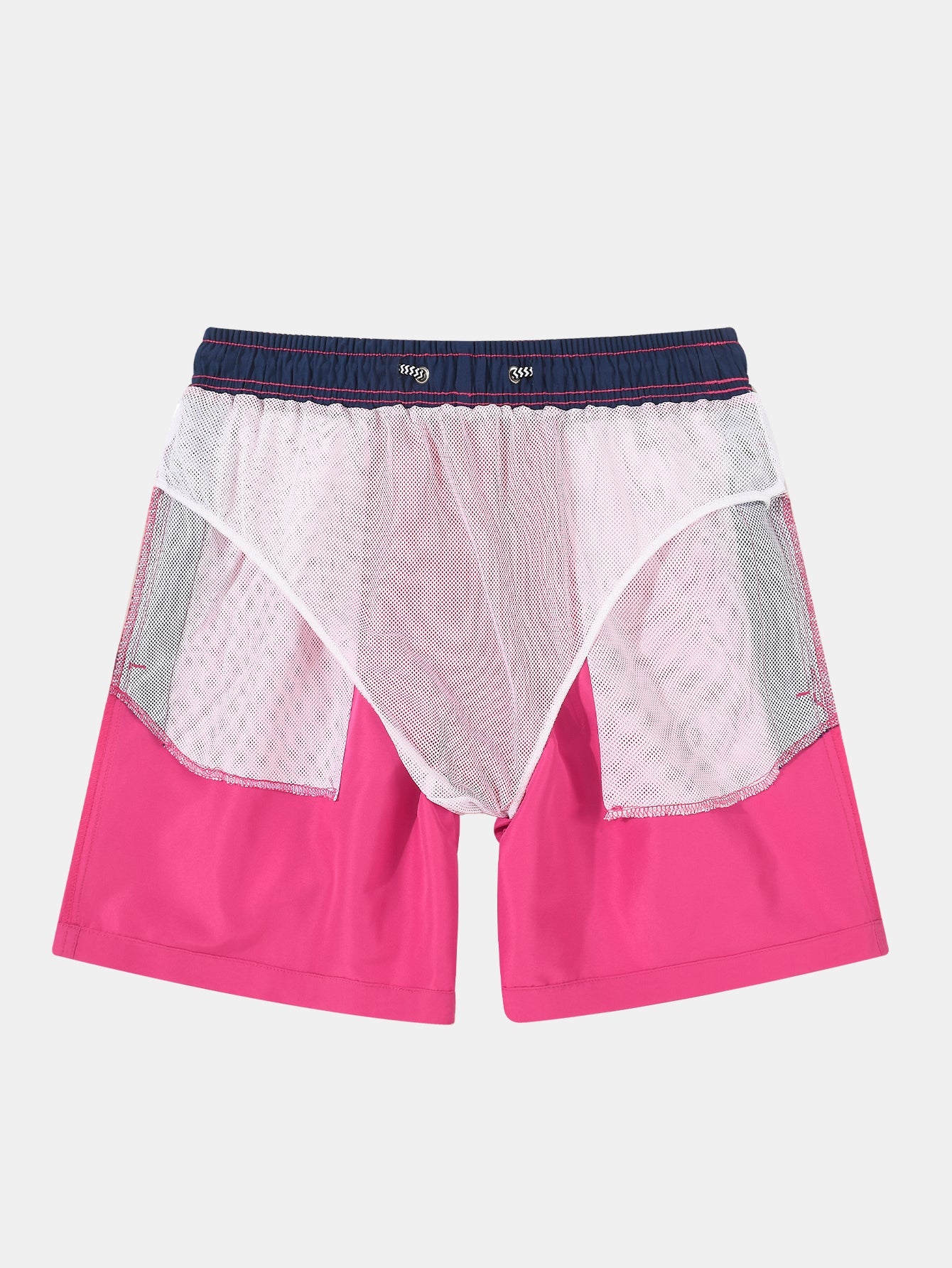 Contrast Waistband Swim Shorts