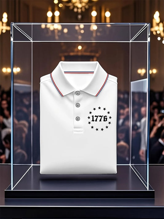 Men's Independence Day 1776 Casual POLO Shirt