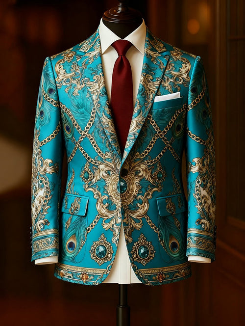 Men's Business Retro Casual Suit Jacket