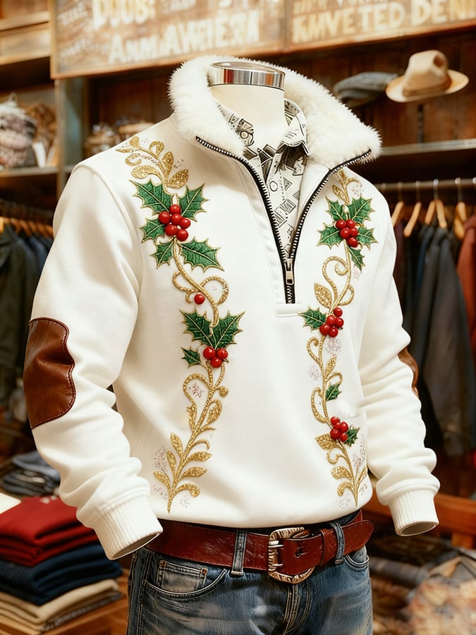 Men's casual Christmas sweatshirt