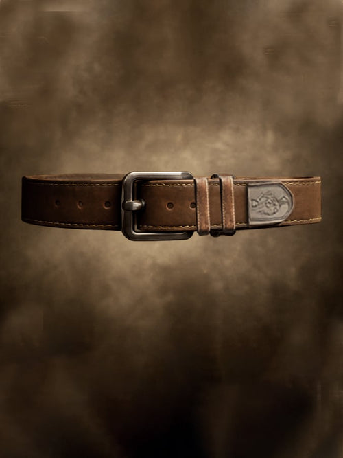 Men's Vintage Outdoor Distressed Leather Belt