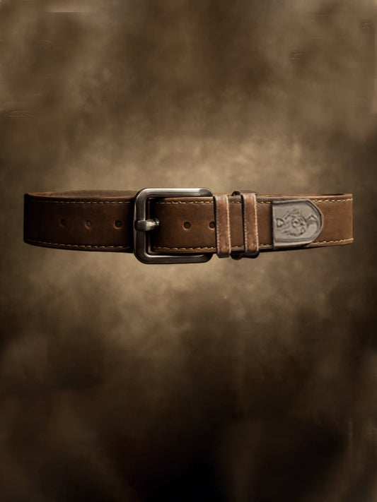Men's Vintage Outdoor Distressed Leather Belt