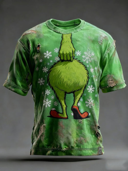Funny Christmas Green T-shirt