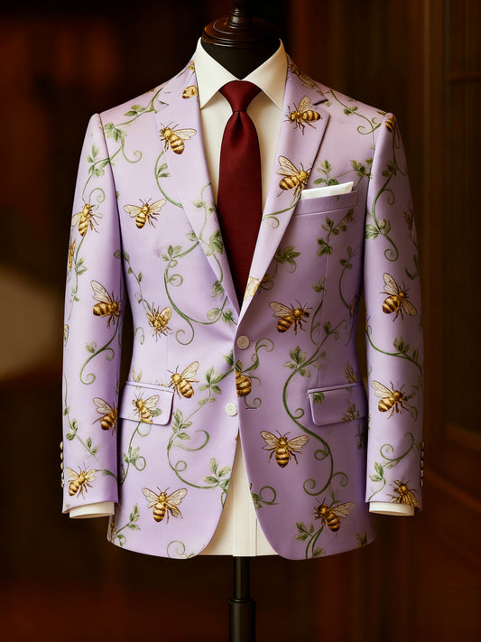 Men's Business Retro Casual Suit Jacket