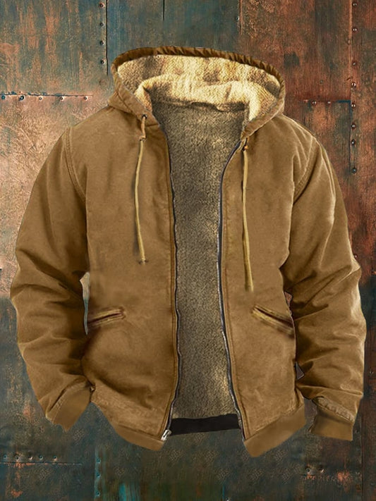 Men's Western Vintage Zip Jacket
