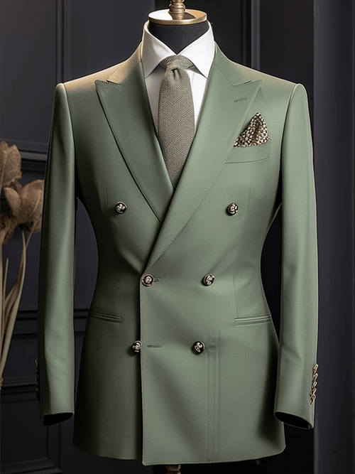 Men's Luxury Business Solid Color Blazers