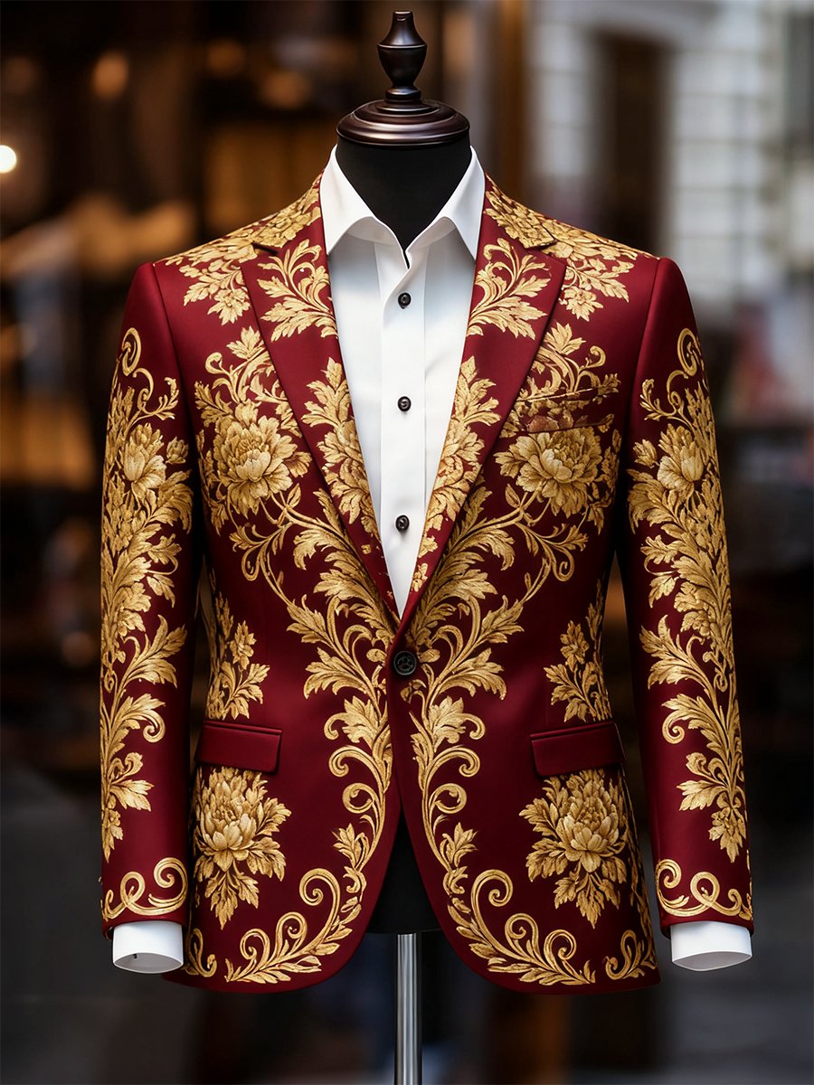 Men's Business Casual Suit Outerwear