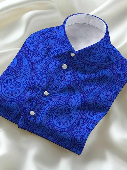 Men's Business Casual Lapel Short Sleeve Shirt