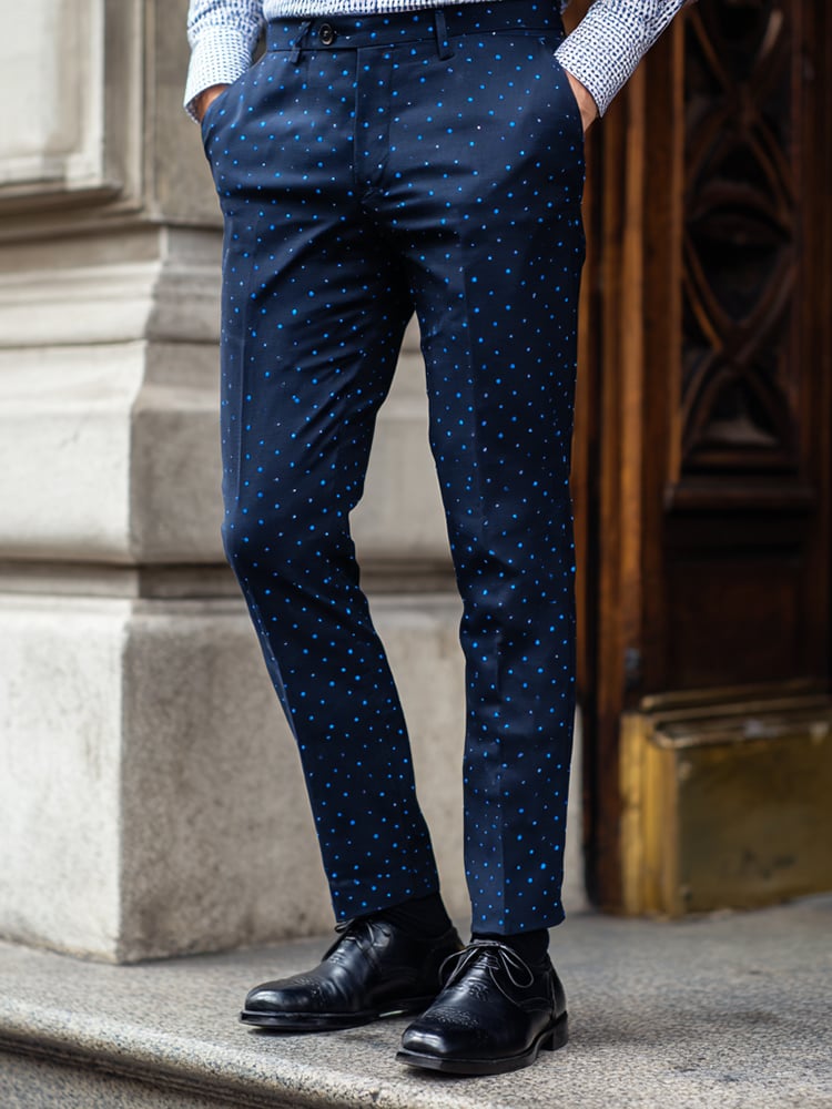 Men's Casual Luxury Suit Trousers