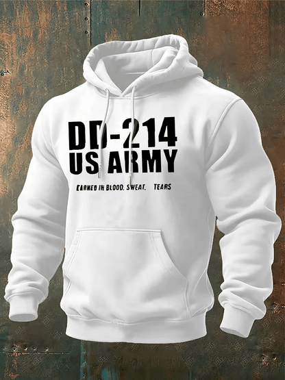 Men's Veteran Print Hoodie