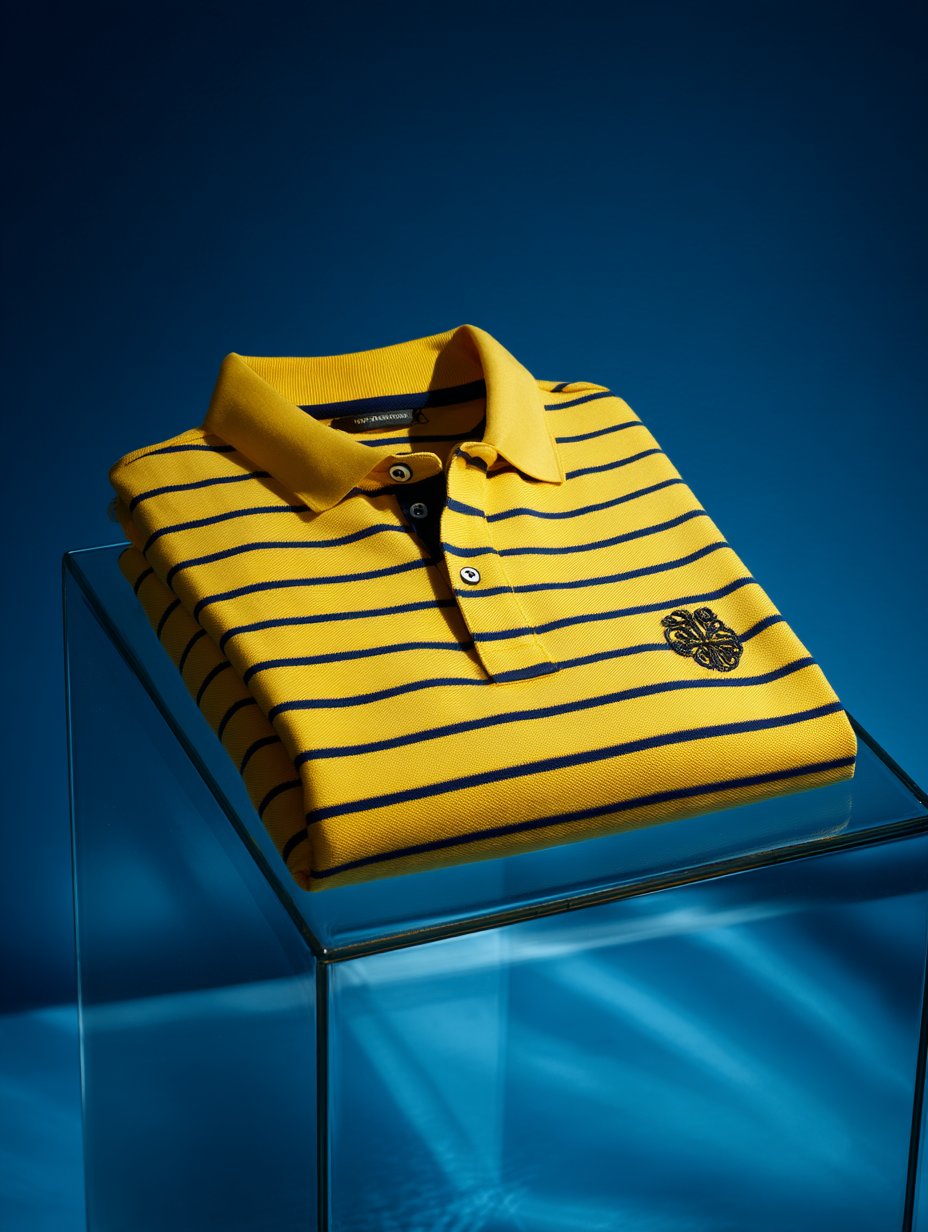 Men's Business Casual Button Short Sleeve Polo Shirt