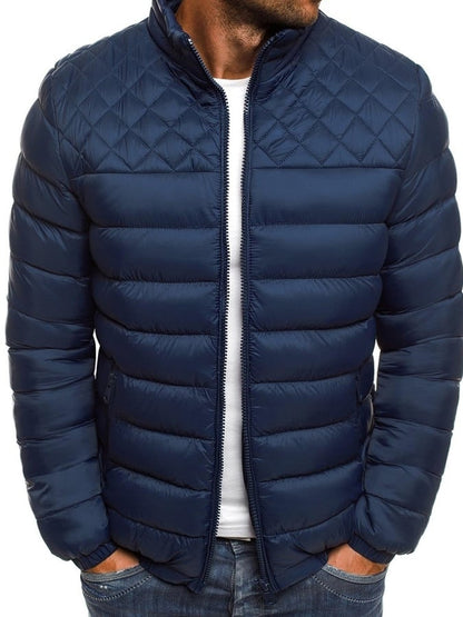 Men's Retro Pleated Cotton Casual Coat