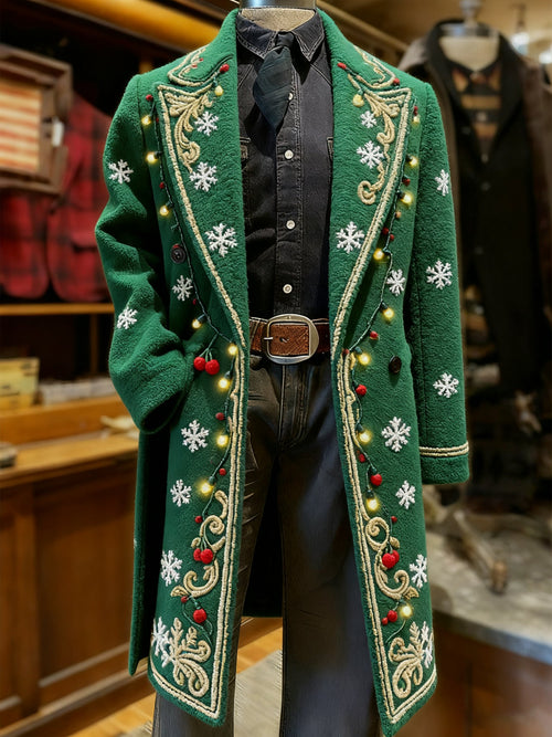 Men's Vintage Christmas Party Casual Jacket