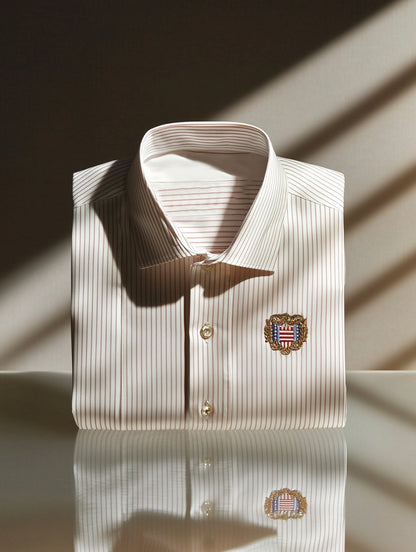 Men's Business Satin Luxury Printed Casual Short Sleeve Button Shirt