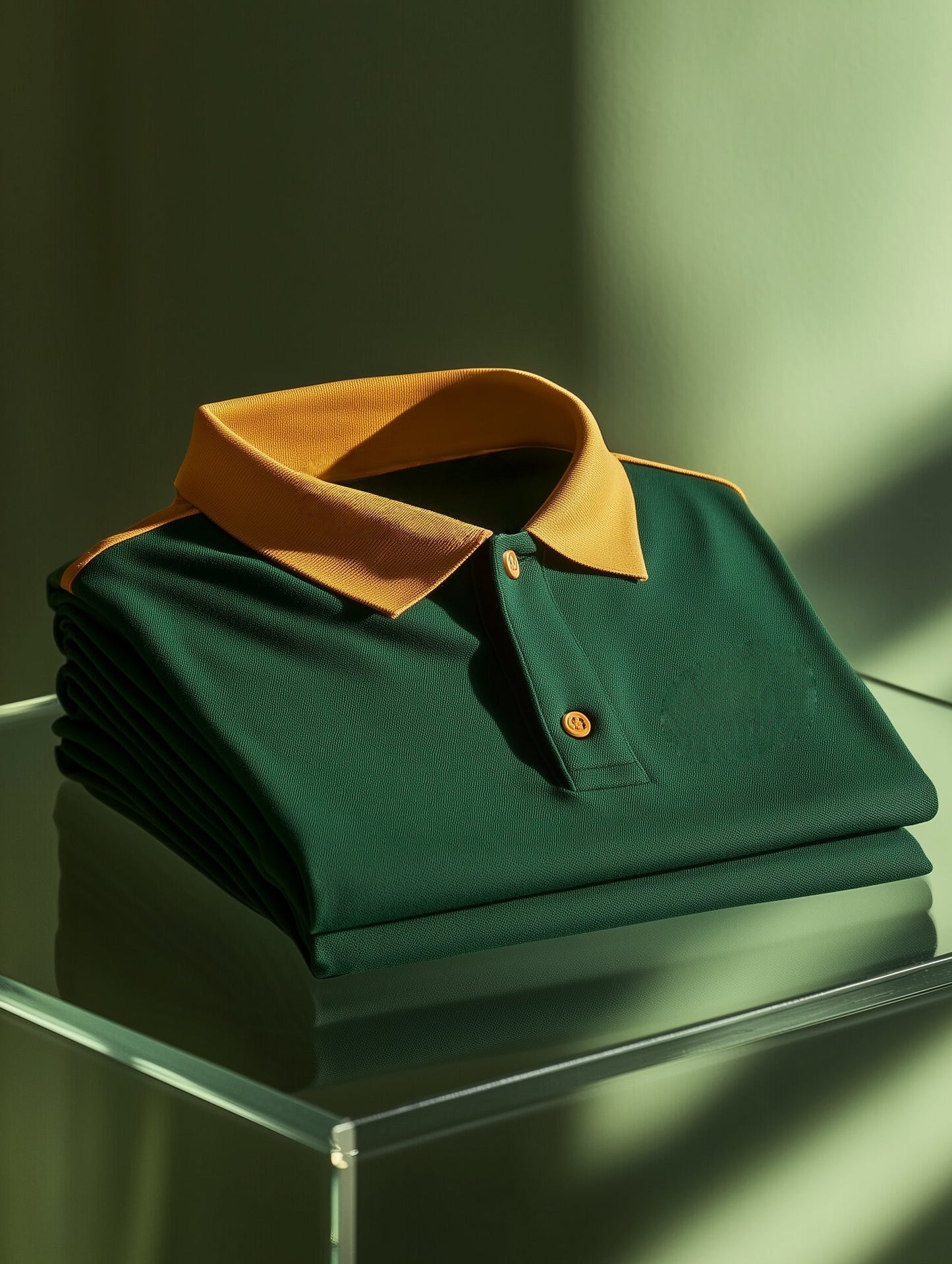 Men's Classic Business Old Money Button Short Sleeve Polo Shirt
