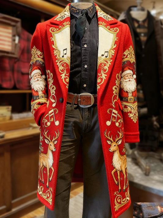 Men's Vintage Christmas Party Casual Jacket