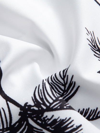 Palm Tree Print Swim Shorts