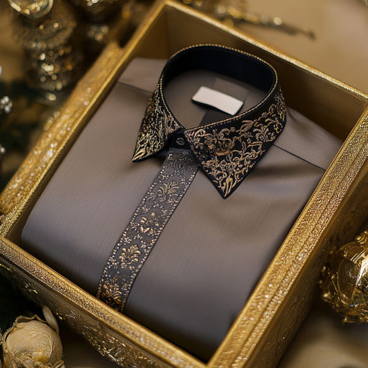 Sophistication And Refined Elegance-100% Good Quality High Elasticity Anti-Wrinkle Shirt