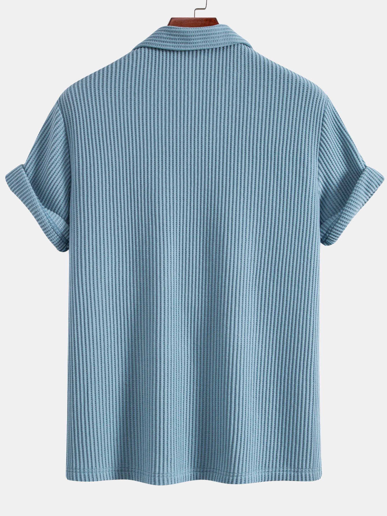Waffle Button Up Shirt