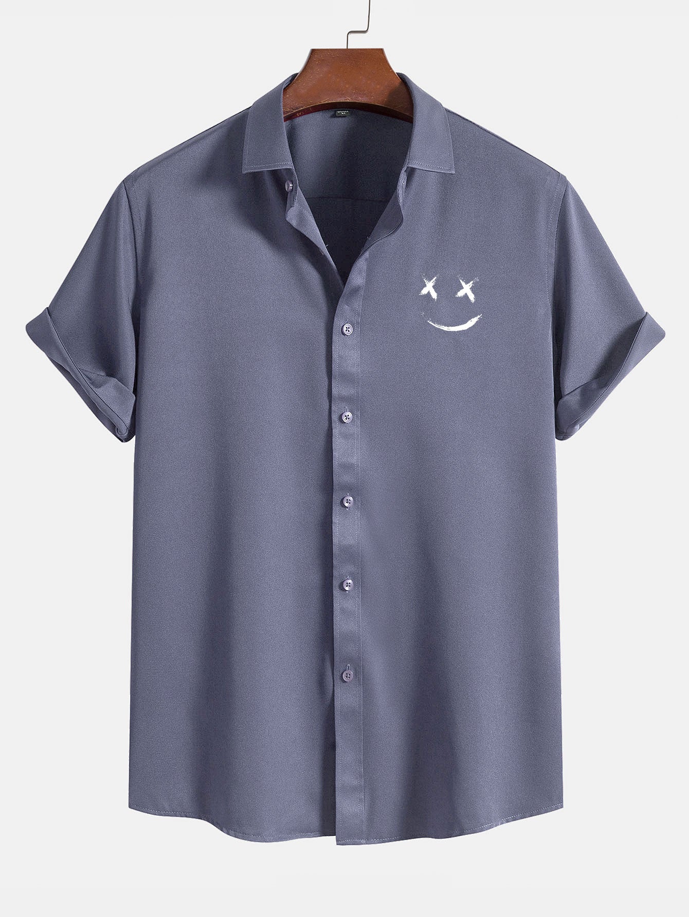 Smile Face Graphic Shirts