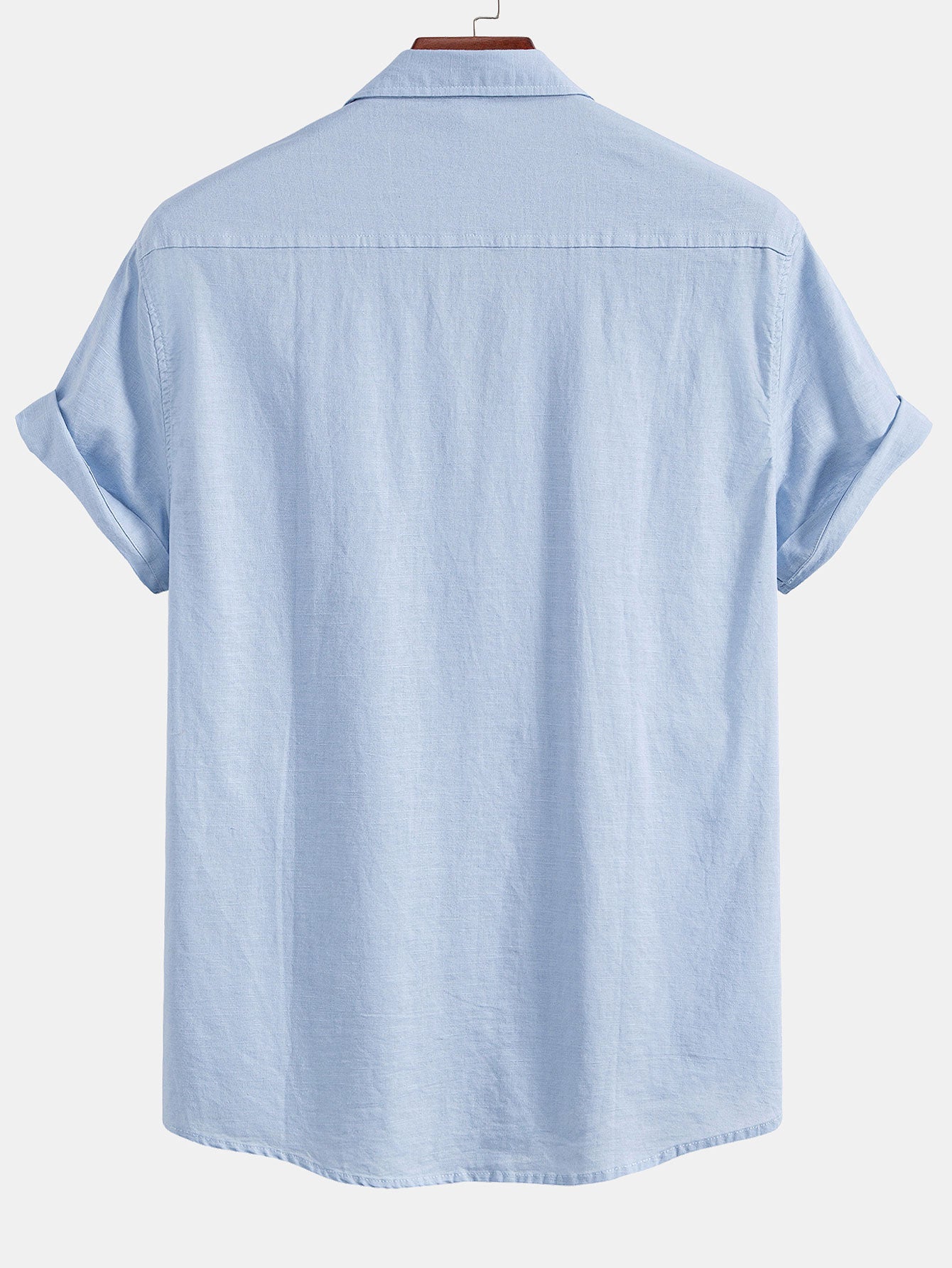 Linen Pocket Button Up Shirt