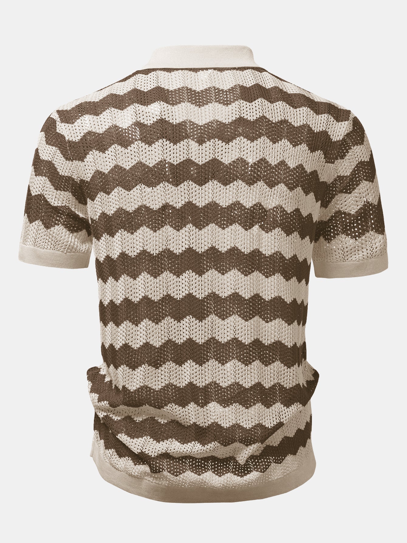 Wave Crochet Shirt