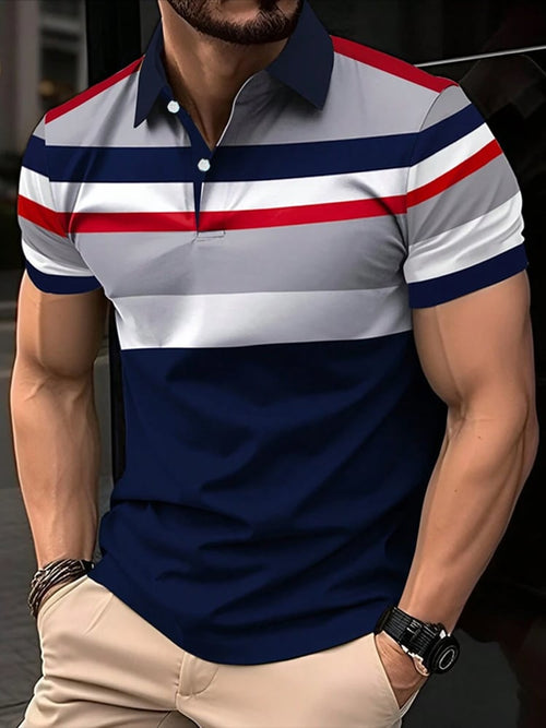 Men's Casual Business Fashion Polo Shirts