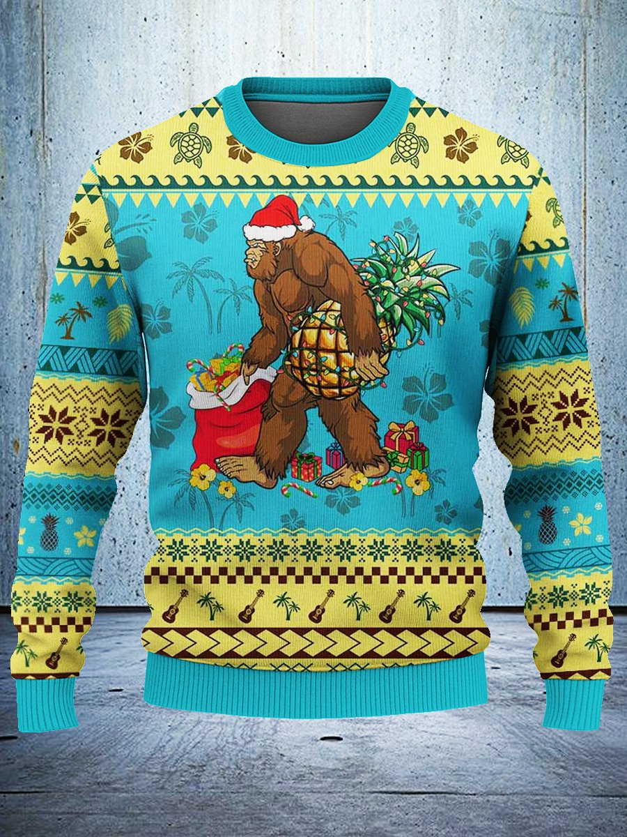Retro And Ugly Christmas Sweatshirt