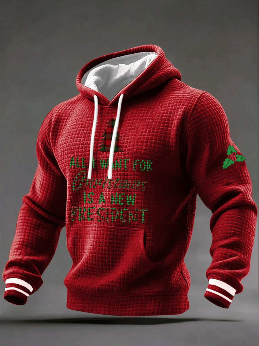 Men's  Christmas FDT Print Hoodie