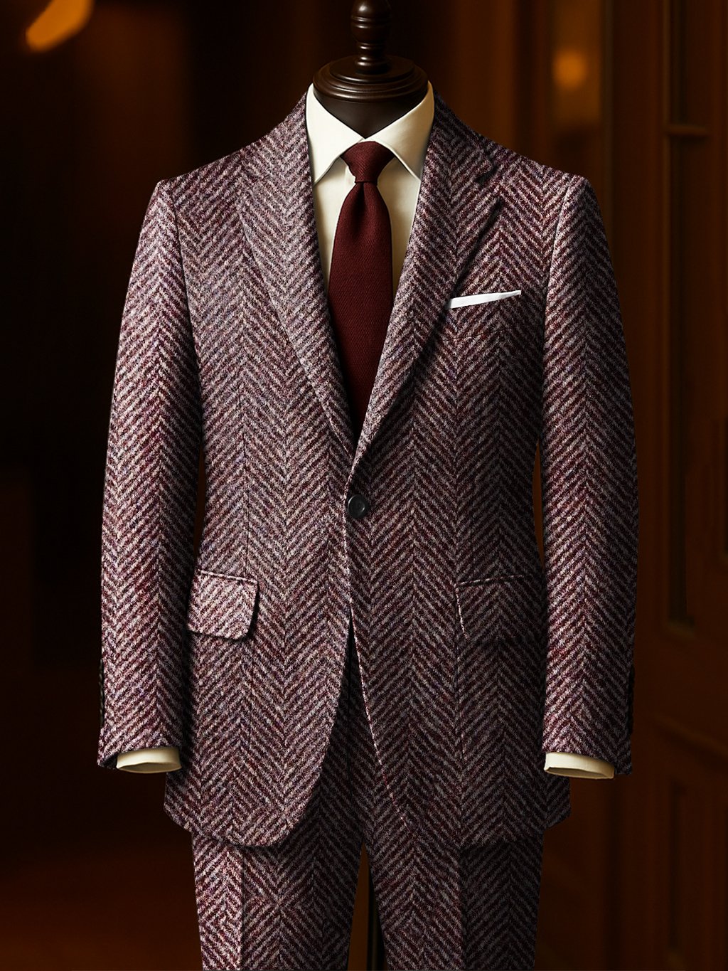Men's Business Casual Large Pocket Notch Lapel Blazers