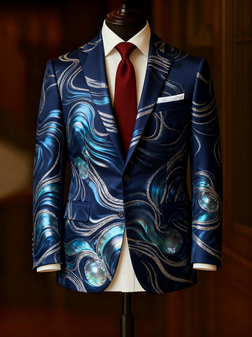 Men's Business Retro Casual Suit Jacket