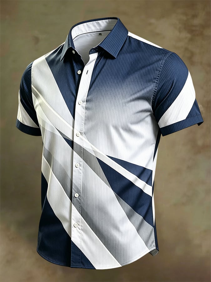 Men'S Short-Sleeve Business Shirt