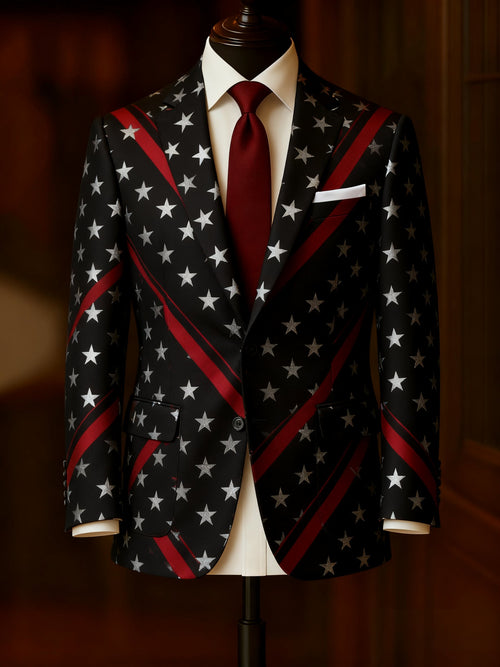 Men's Business Retro Casual Suit Jacket