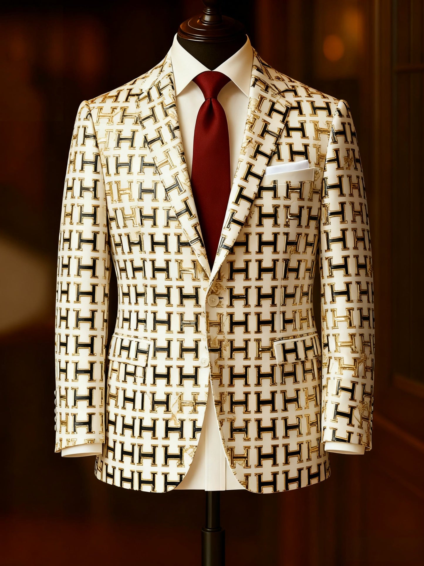 Men's Business Retro Casual Suit Jacket