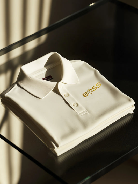 Men's Classic Business Old Money Button Short Sleeve Polo Shirt
