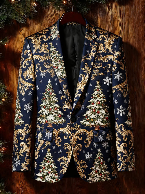 Men's Business Casual Christmas Suit Outerwear