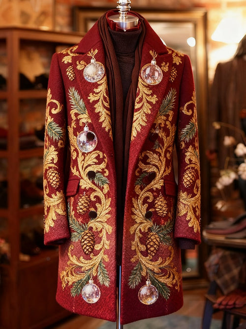 Men's Vintage Christmas Party Casual Jacket