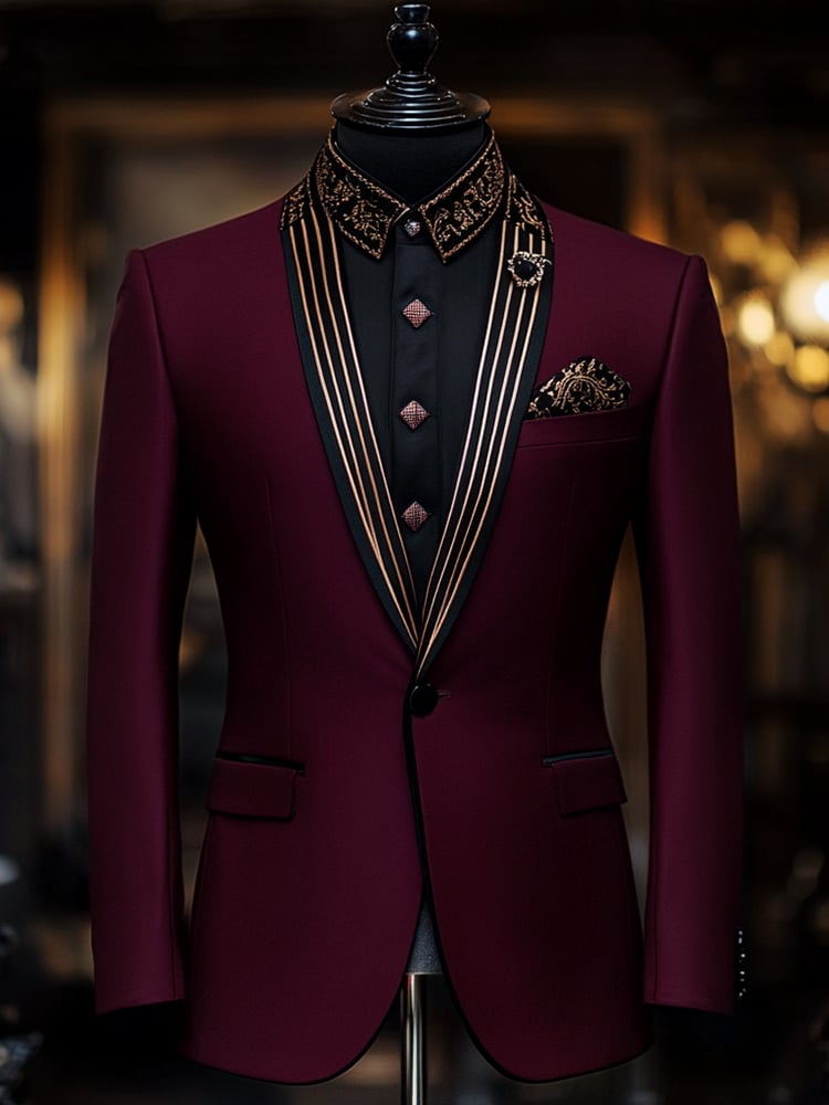 ManMen's Luxury Business Blazers