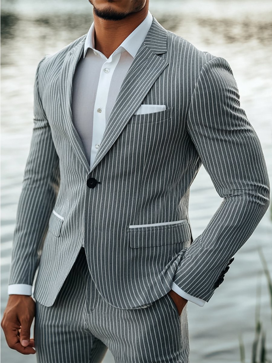Men's Business Casual Suit