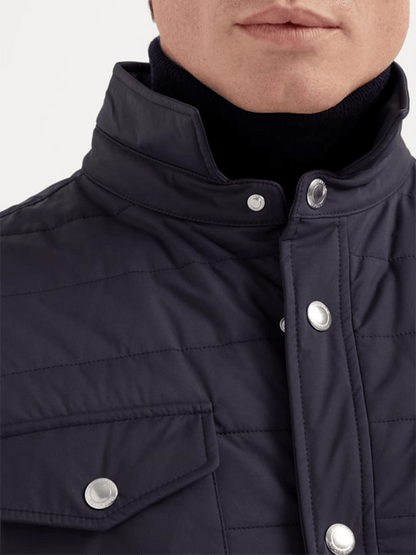 Men's Vintage Pleated Cotton Casual Jacket