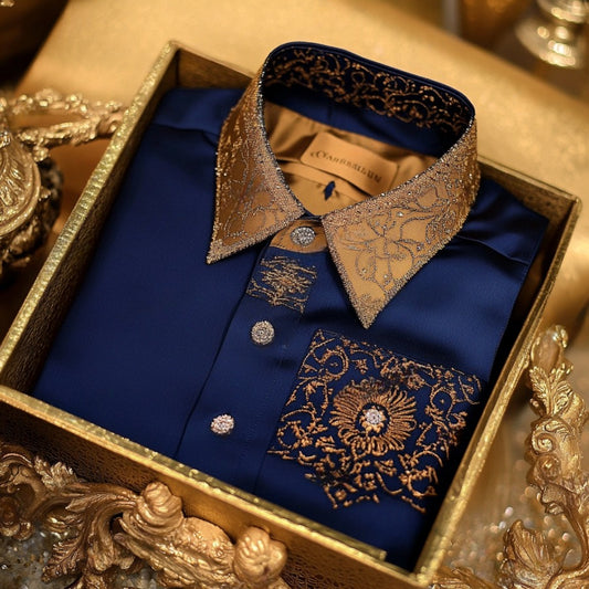 Sophistication And Refined Elegance-100% Good Quality High Elasticity Anti-Wrinkle Shirt