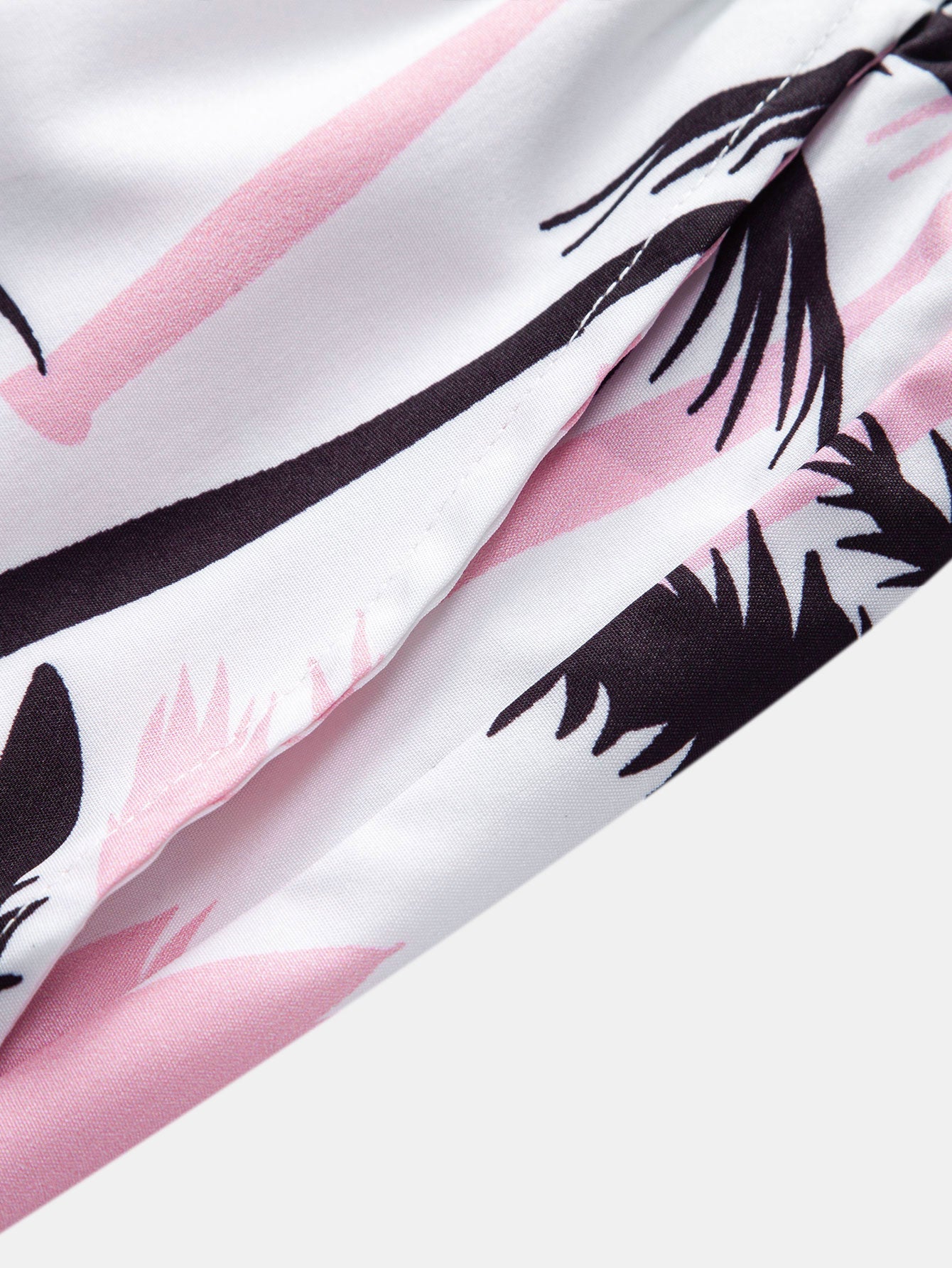 Palm Tree Print Swim Shorts