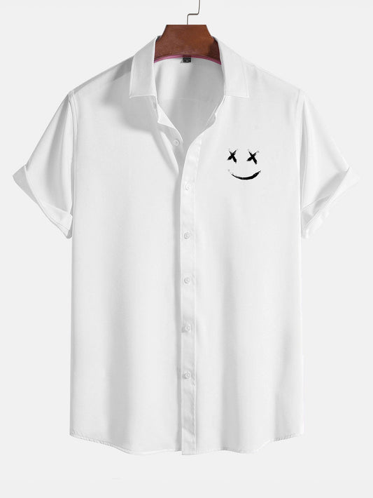 Smile Face Graphic Shirts