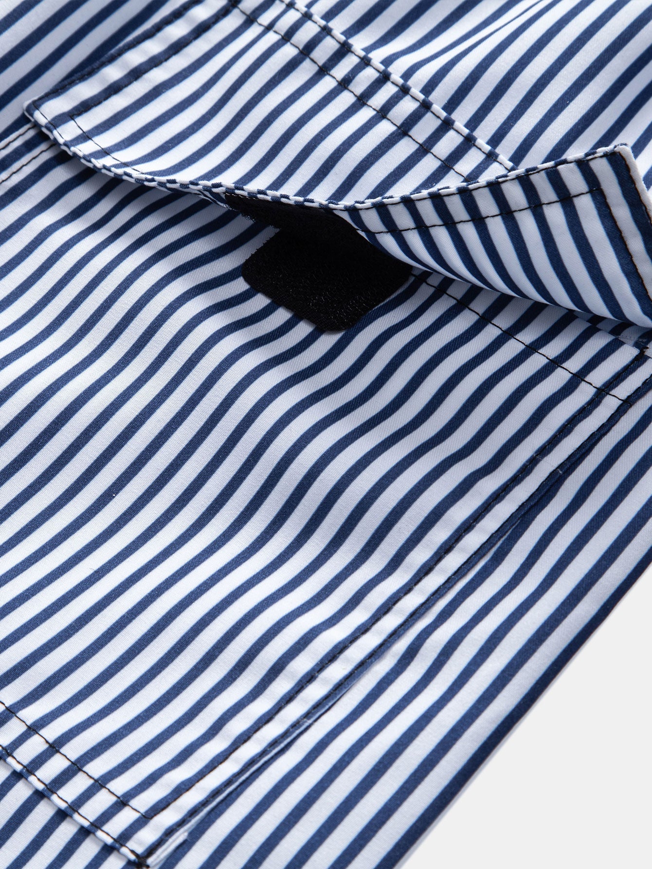 Stripe Print Swim Shorts
