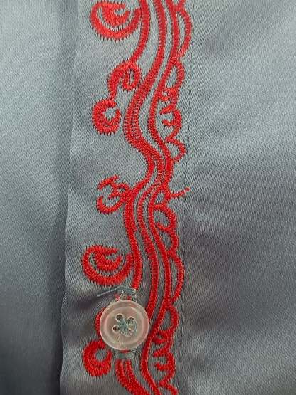Men's Independence Day Flag Fashion Business Luxury Design Embroidery