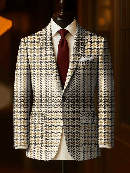 Men's Business Casual Large Pocket Blazer